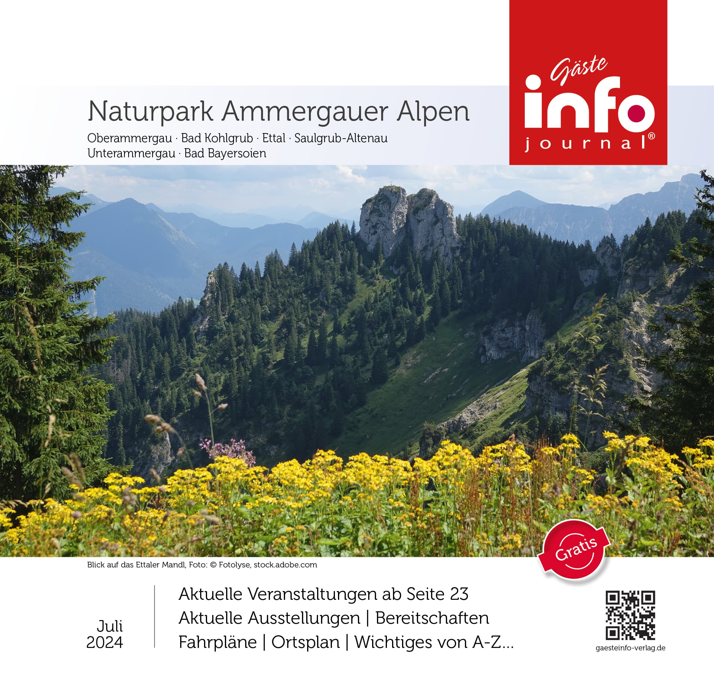 Titel Ammergauer Alpen Juli